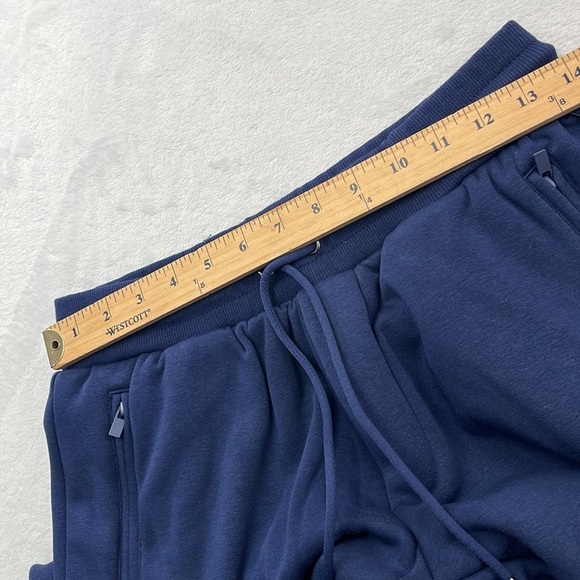 NEW Swet Tailor M Stretch Fleece Jogger Sweatpants Admiral Blue Cotton Blend Poc - Picture 8 of 11